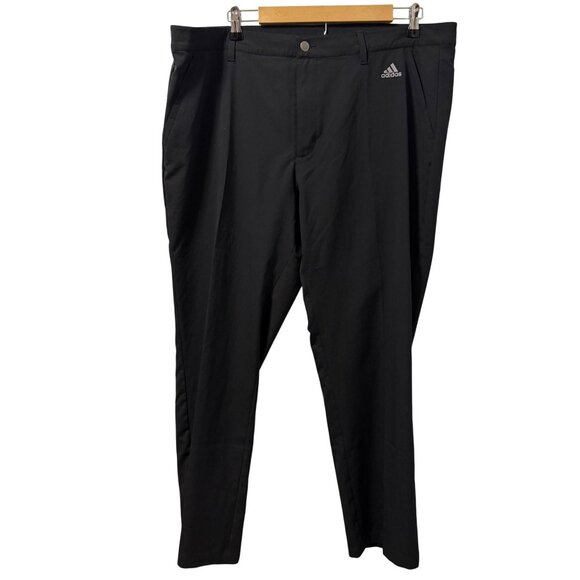 Adidas MenS Black Golf Pants Performance Stretch Sz 40/30Athletic Wear. NWT - Picture 9 of 11